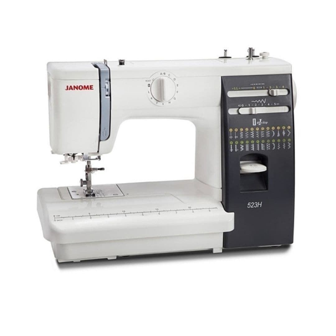 Janome 523H – Máquina de Coser Mecánica Heavy Duty para Tejidos Gruesos - Imagen 1