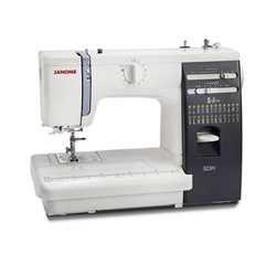 Janome 523H – Máquina de Coser Mecánica Heavy Duty para Tejidos Gruesos - Imagen 1