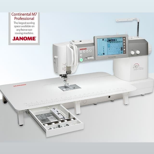 Janome CM7P - Máquina de Coser Electrónica Profesional para Patchwork, Quilting y Costura Creativa - Imagen 5