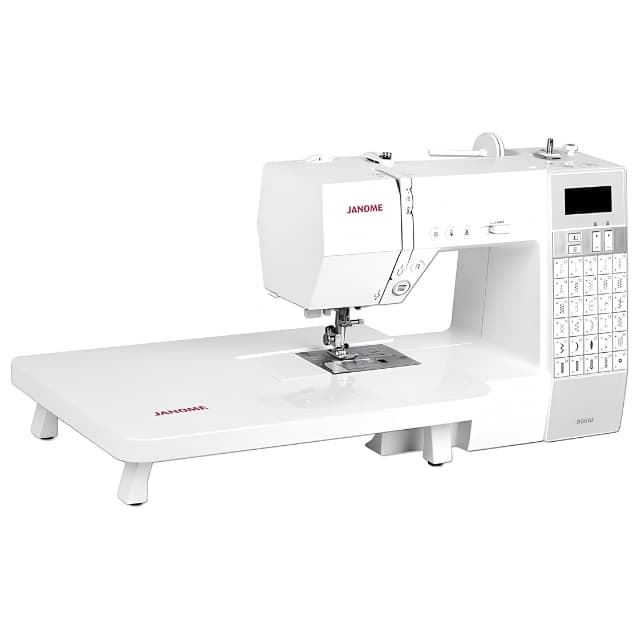 Janome DC6030 – Máquina de Coser Electrónica con Mesa de Extensión y 30 Puntadas - Imagen 2