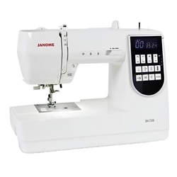 Janome DM7200 - Máquina de Coser Electrónica con 200 Puntadas y Maleta Rígida - Imagen 2