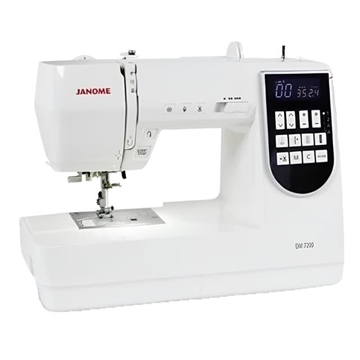 Janome DM7200 - Máquina de Coser Electrónica con 200 Puntadas y Maleta Rígida - Imagen 2