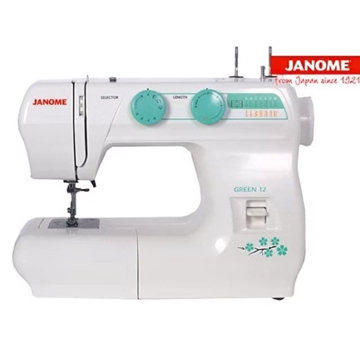 Janome Green 12 Mecánica con 15 Puntadas y Brazo Libre - Imagen 1