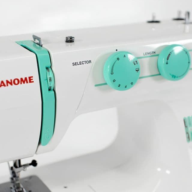 Janome Green 12 Mecánica con 15 Puntadas y Brazo Libre - Imagen 2