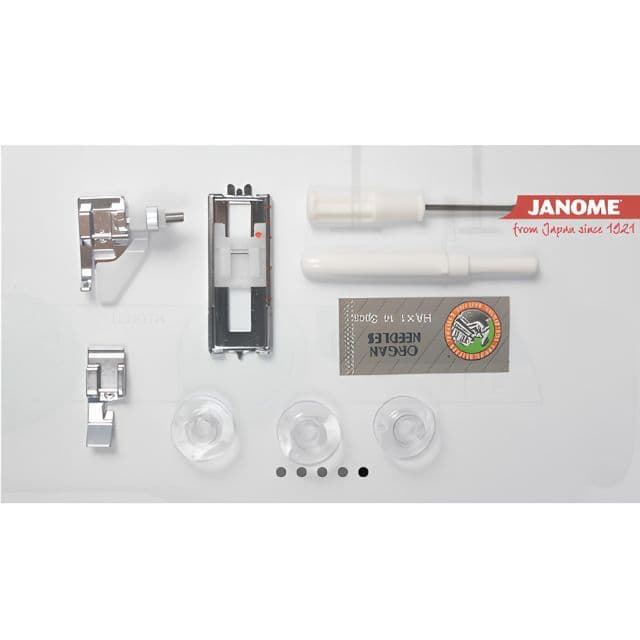 Janome Green 12 Mecánica con 15 Puntadas y Brazo Libre - Imagen 3