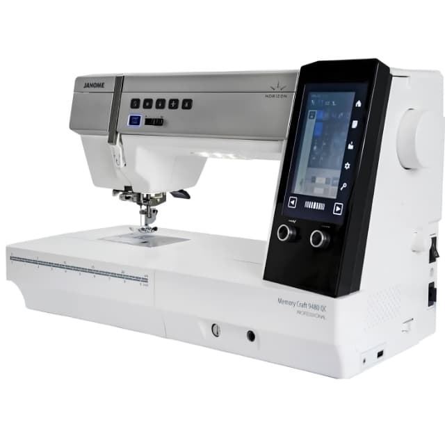 Janome MC 9480 QCP – Máquina de Coser Electrónica Profesional para Patchwork, Quilting y Costura Creativa - Imagen 4