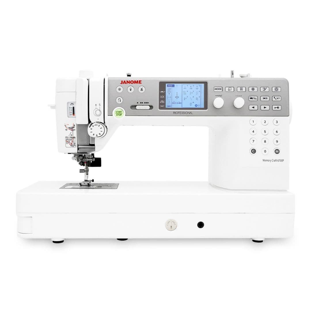 JANOME MC6700P - Máquina de coser electrónica - Imagen 1