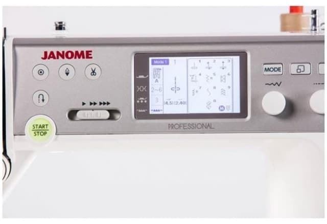 Janome MC6700P – Máquina de Coser Profesional con 200 Puntadas y Doble Arrastre - Imagen 8