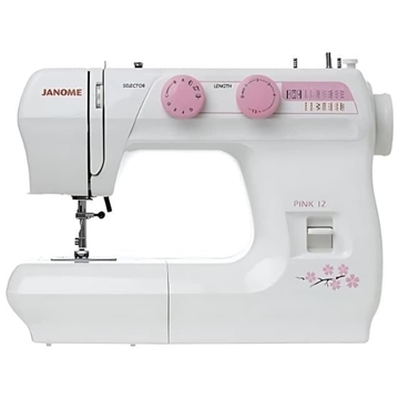 Janome Pink 12 – Máquina de Coser Mecánica Compacta para Principiantes - Imagen 1