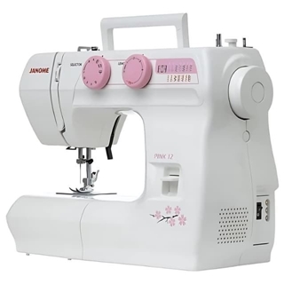 Janome Pink 12 – Máquina de Coser Mecánica Compacta para Principiantes - Imagen 2