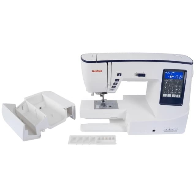 Janome Skyline S5 – Máquina de Coser Electrónica Profesional para Patchwork y Quilting - Imagen 11