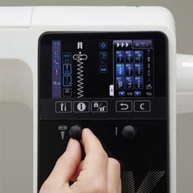 Juki HZL-NX7 Kirei – Máquina de Coser y Acolchar Profesional con Pantalla Táctil y Tecnología Industrial - Imagen 4