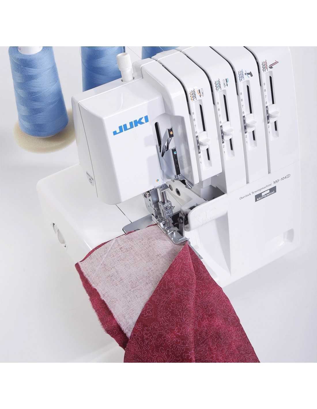 JUKI MO-104D – Remalladora doméstica de 3 y 4 hilos con diferencial - Imagen 3
