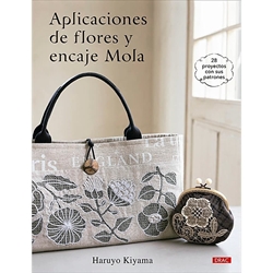 Libro Aplicaciones de Flores y Encaje Mola – 28 Proyectos con Patrones - Imagen 1