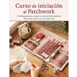 Libro Curso de Iniciación al Patchwork – 36 Bloques y 40 Proyectos Paso a Paso - Imagen 1