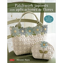 Libro Patchwork Japonés con Aplicaciones de Flores – 36 Proyectos con Patrones - Imagen 1