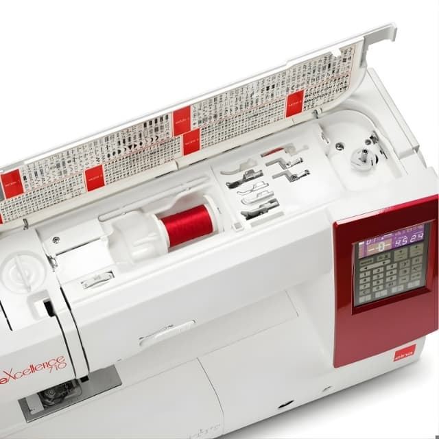 Máquina de Coser Electrónica Elna 710eX de Brazo Libre 170 funciones de costura - Imagen 4