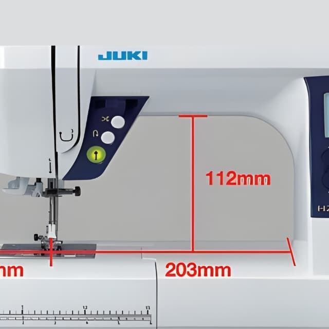 Máquina de Coser Electrónica Juki HZL-G220 con 180 Puntadas y Cortahílos Automático - Imagen 5