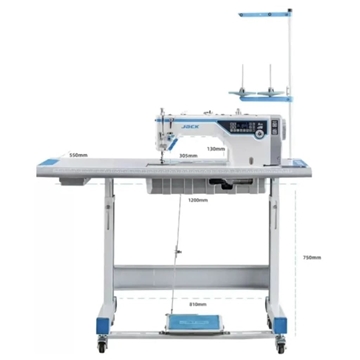 Máquina de Coser Industrial Jack JK-A5E-A con Inteligencia Artificial AMH y Cortahílos Automático - Imagen 2