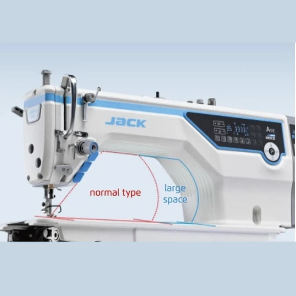 Máquina de Coser Industrial Jack JK-A5E-A con Inteligencia Artificial AMH y Cortahílos Automático - Imagen 4