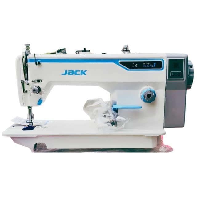 Máquina de Coser Industrial Jack JK-F6 de Pespunte 1 Aguja Direct Drive con Luz LED - Imagen 1