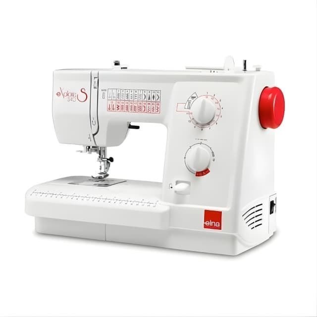 Máquina de Coser Mecánica Elna 340 EXPLORE con 23 Puntadas, Ojal Automático y Maleta Rígida - Imagen 1