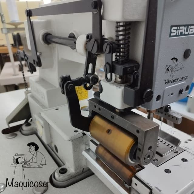 Maquina de coser multi agujas cadeneta 12 agujas Siruba - Imagen 4