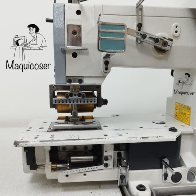 Maquina de coser multi agujas cadeneta 12 agujas Siruba - Imagen 5