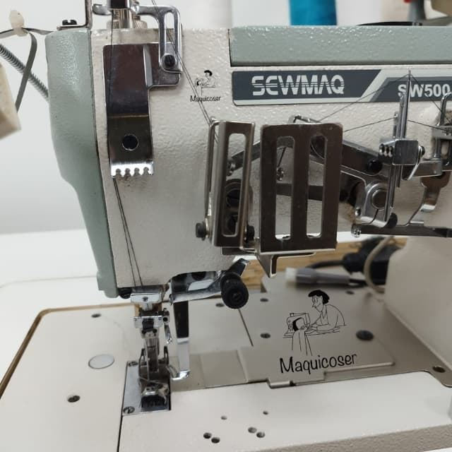 Maquina de coser recubridora con cortahilos Sewmaq - Imagen 4