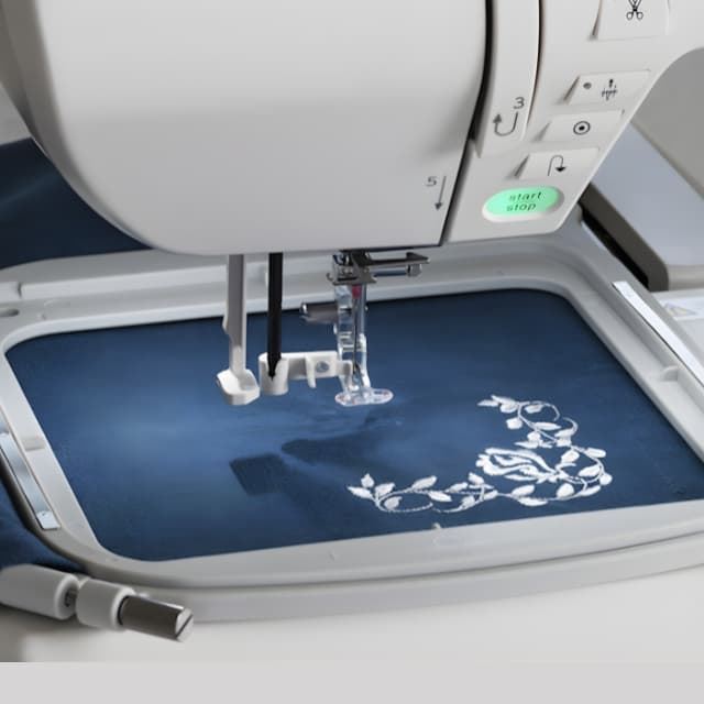 Máquina de Coser y Bordar Elna eXpressive 850— Todo en Una Brazo Libre y Área de Bordado 170x200 mm - Imagen 5