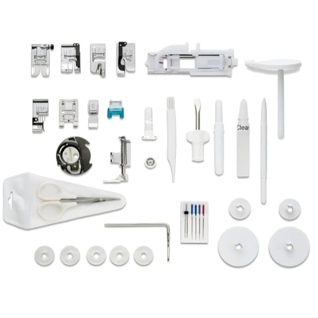 Máquina de Coser y Bordar Elna eXpressive 850— Todo en Una Brazo Libre y Área de Bordado 170x200 mm - Imagen 7