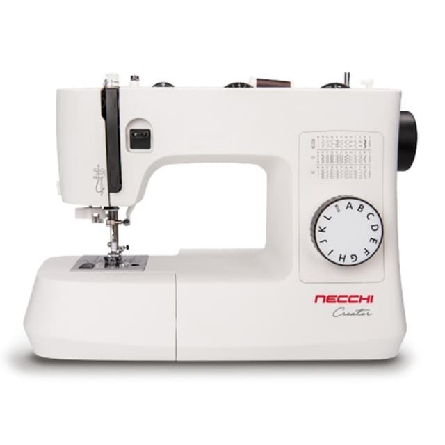 Necchi C35 – Máquina de coser mecánica de 35 puntadas con motor potente y ojal automático - Imagen 1