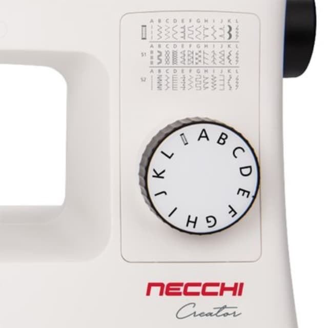Necchi C35 – Máquina de coser mecánica de 35 puntadas con motor potente y ojal automático - Imagen 3