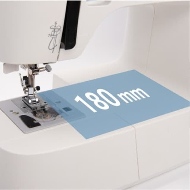 Necchi C35 – Máquina de coser mecánica de 35 puntadas con motor potente y ojal automático - Imagen 4