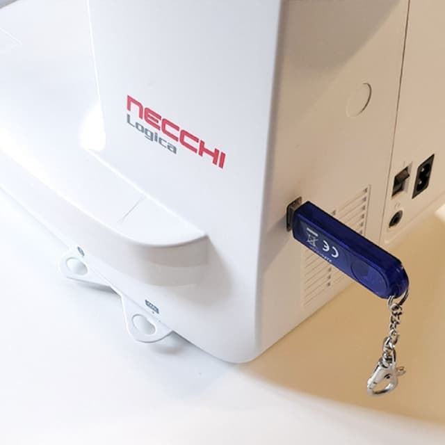 Necchi Combo NCH01AX – Máquina de Coser y Bordar de Regalo Software EZ DESIGN + 6 Bobinas profesionales - Imagen 4