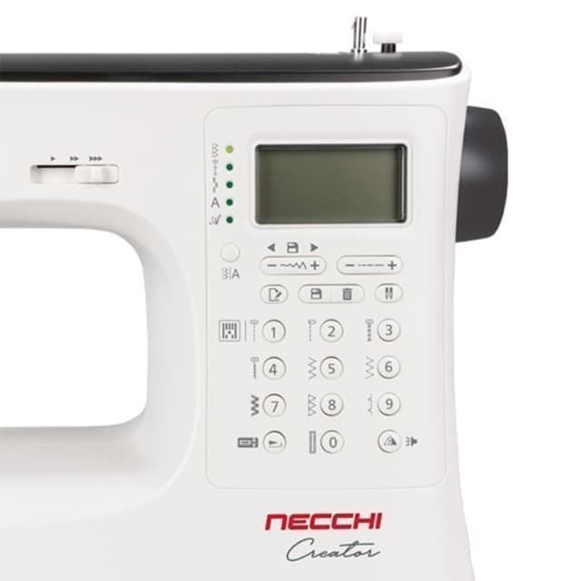 Necchi Creator C360 – Máquina de Coser Computarizada con 360 Puntadas y 50 Puntadas de Quilting - Imagen 3