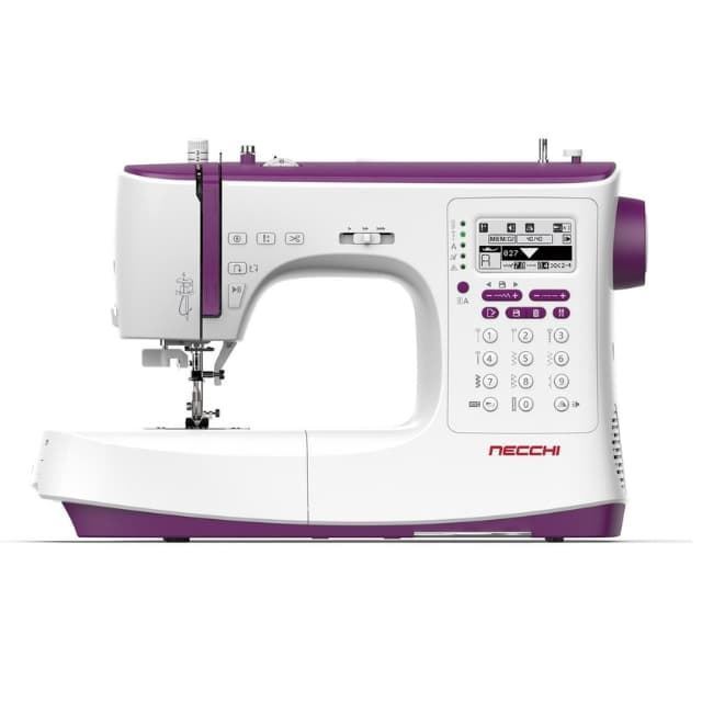 Necchi NC204D – Máquina de Coser Electrónica con 439 Puntadas, 13 Ojales y 3 Alfabetos - Imagen 1