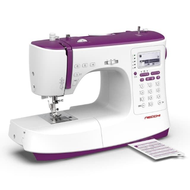 Necchi NC204D – Máquina de Coser Electrónica con 439 Puntadas, 13 Ojales y 3 Alfabetos - Imagen 2