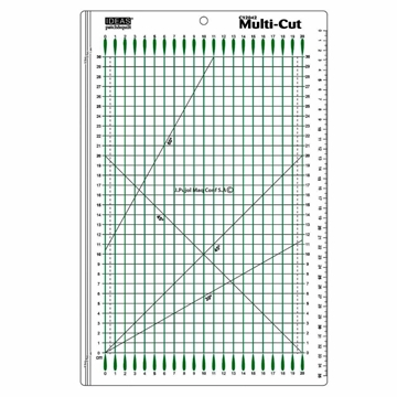Plantilla Multi-Corte Ideas 20 x 30 cm para Patchwork, Quilting y Costura Creativa - Imagen 1